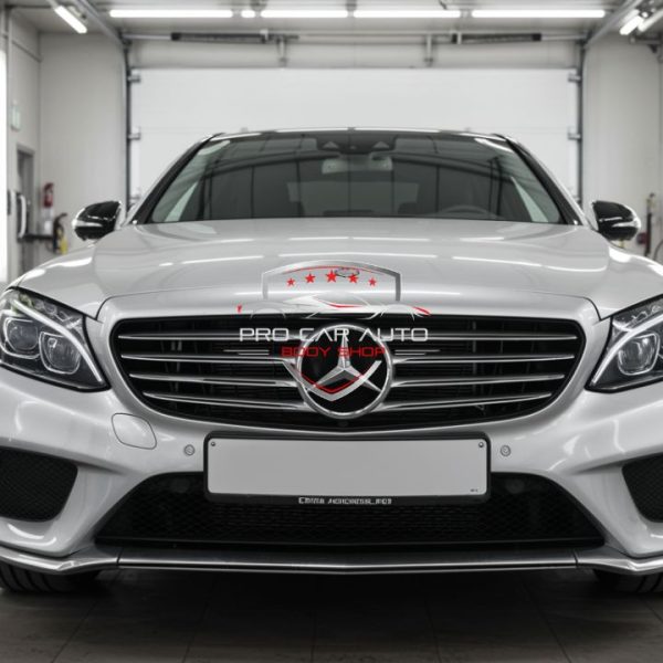 Bumper Repair for Mercedes Benz in Pompano Beach