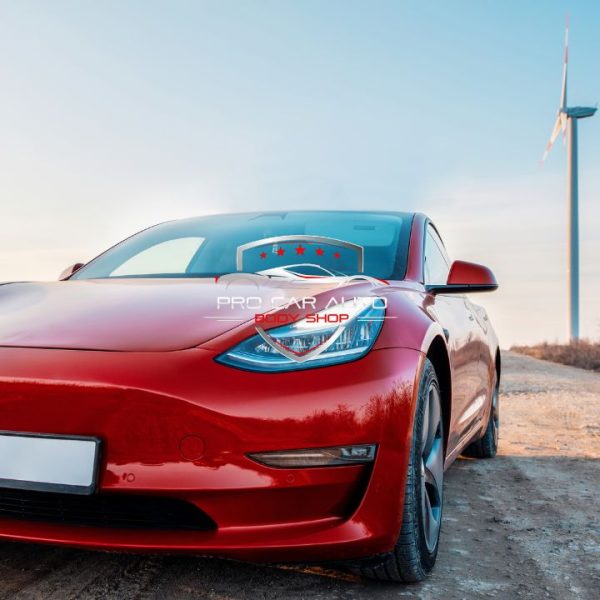 Bumper Repair for Tesla in Pompano Beach
