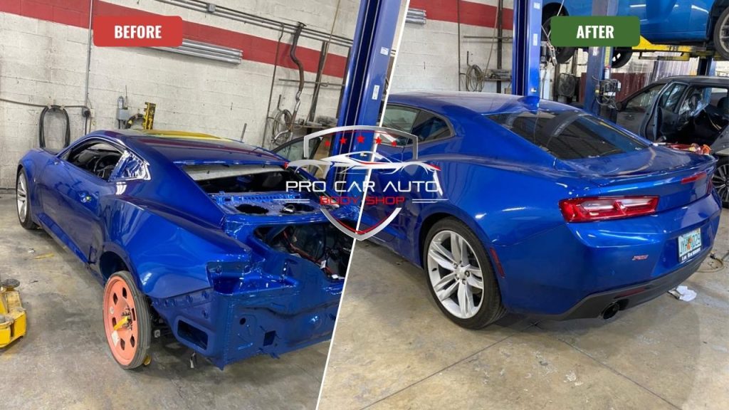 ProCar's Dent Repair Before and After