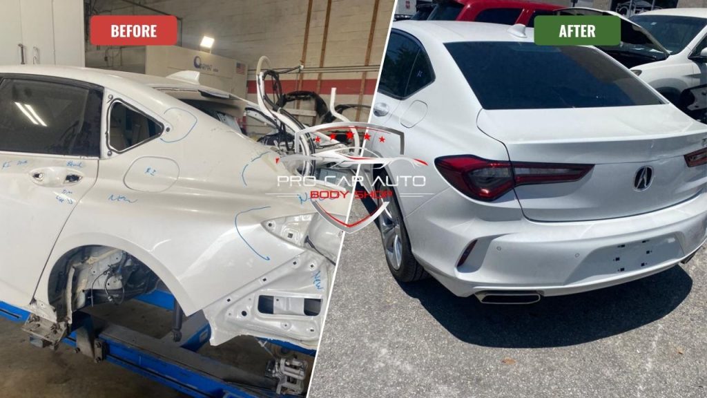 ProCar's Dent Repair Before and After