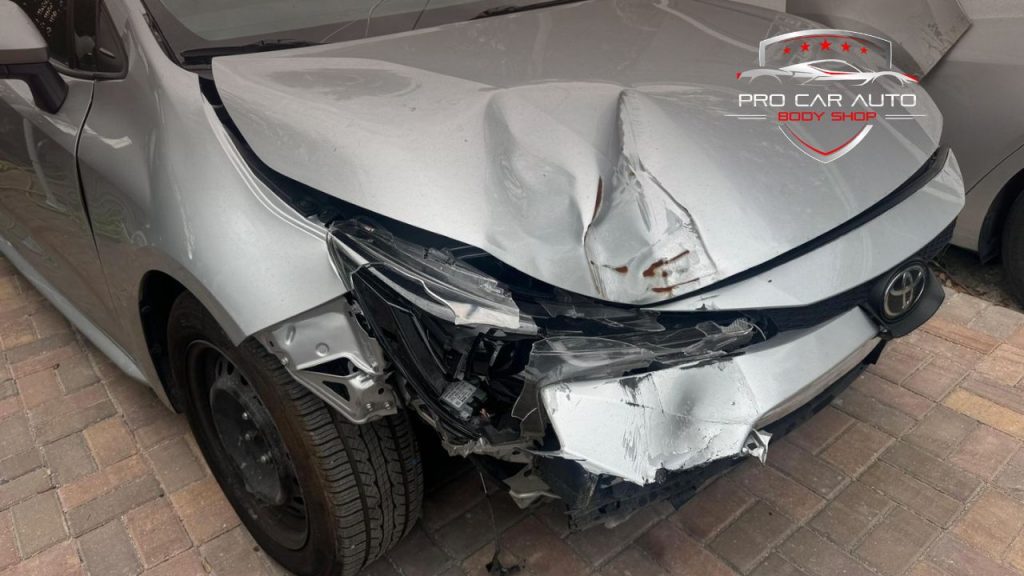 Insurance Claim for Bumper Damage