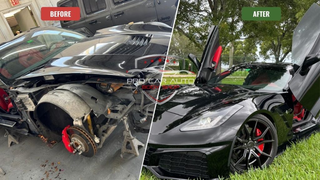Collision Repair for Ferrari in Highland Beach