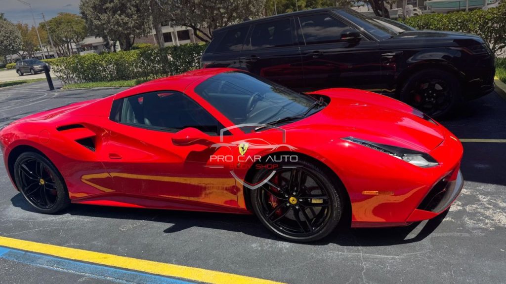 Collision Repair for Ferrari in Highland Beach