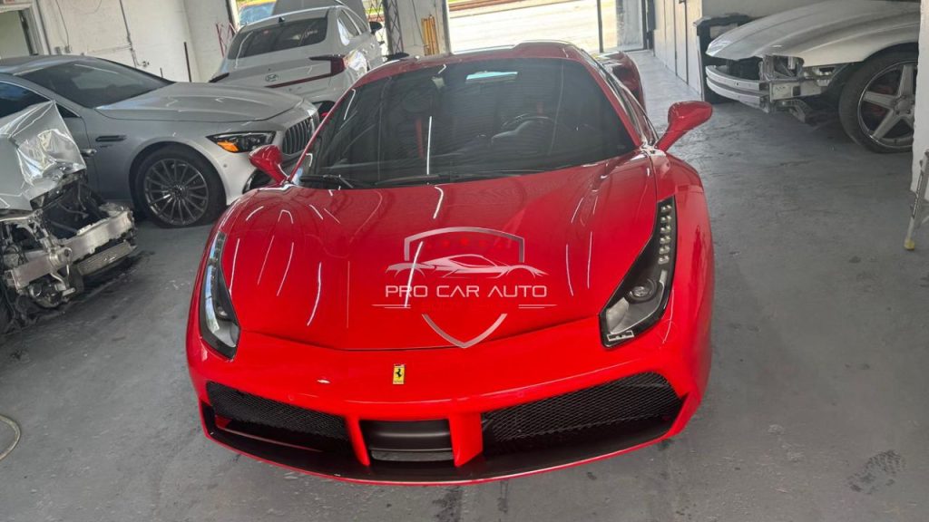 Collision Repair for Ferrari in Hillsboro Beach