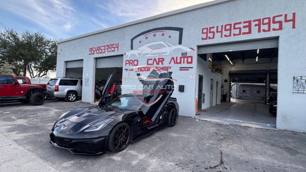 Collision Repair for Ferrari in Hillsboro Beach
