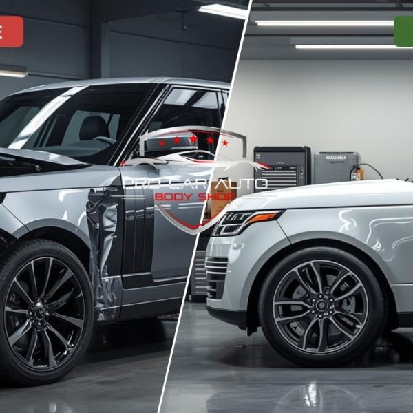 Collision Repair for Range Rover in Coconut Creek