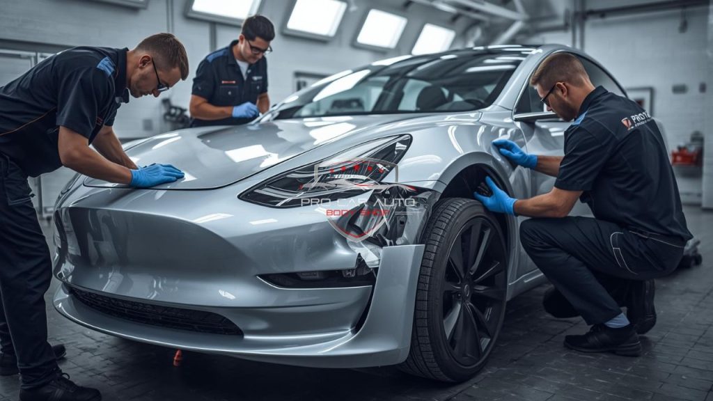 Collision Repair for Tesla in Coral Springs