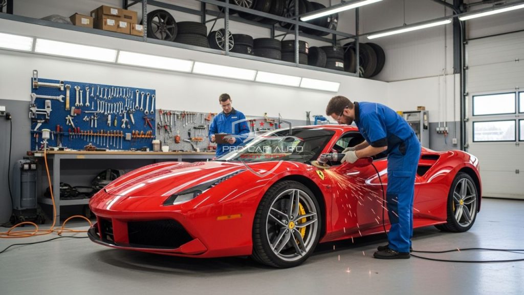 Ferrari Collision Repair in Pompano Beach