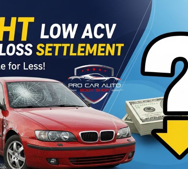 How to Fight Low ACV Total Loss Settlement