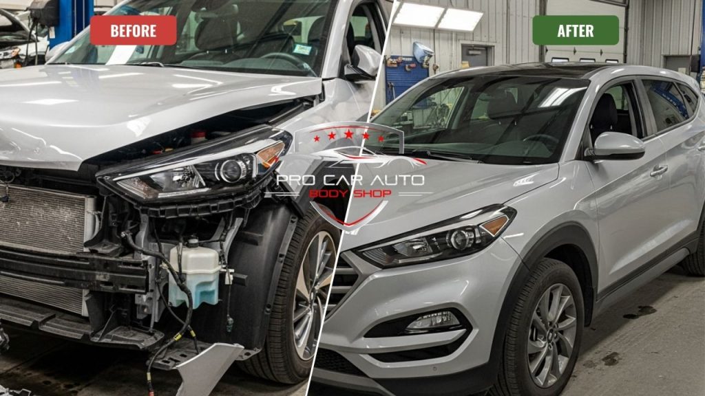 Hyundai Tucson Collision Repair in Pompano Beach