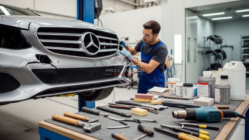 Mercedes‑Benz Bumper Repair in Wilton Manors