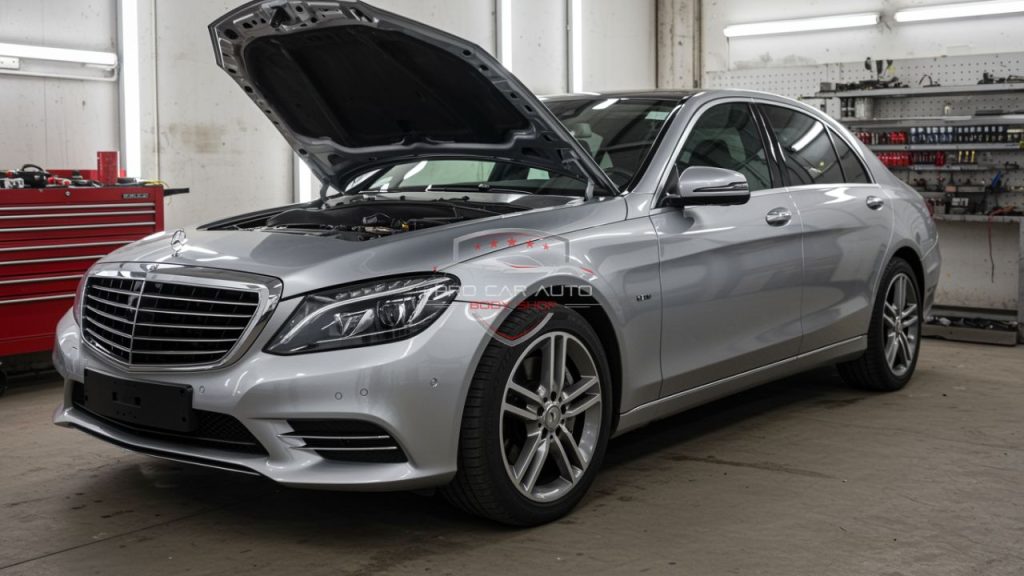 Mercedes Benz Bumper Repair in Pompano Beach