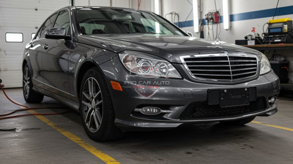 Mercedes Benz Bumper Repair in Pompano Beach