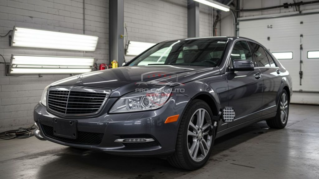 Mercedes Benz Bumper Repair in Pompano Beach