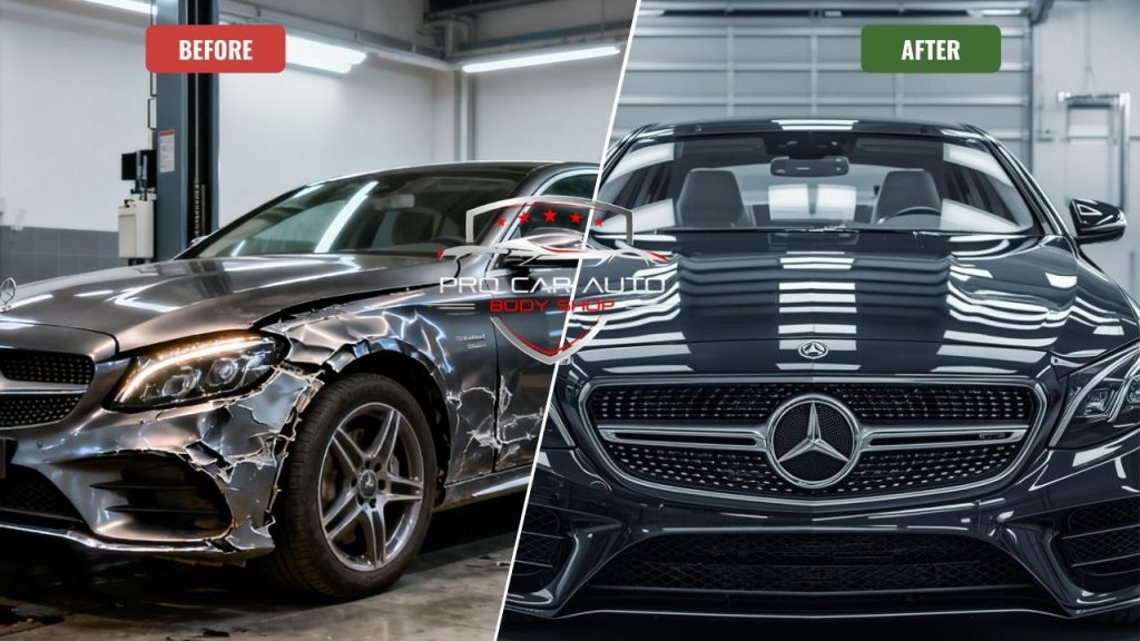 Mercedes Benz Collision Repair in Pompano Beach