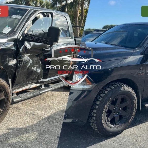 RAM 1500 Collision Repair in Coral Springs