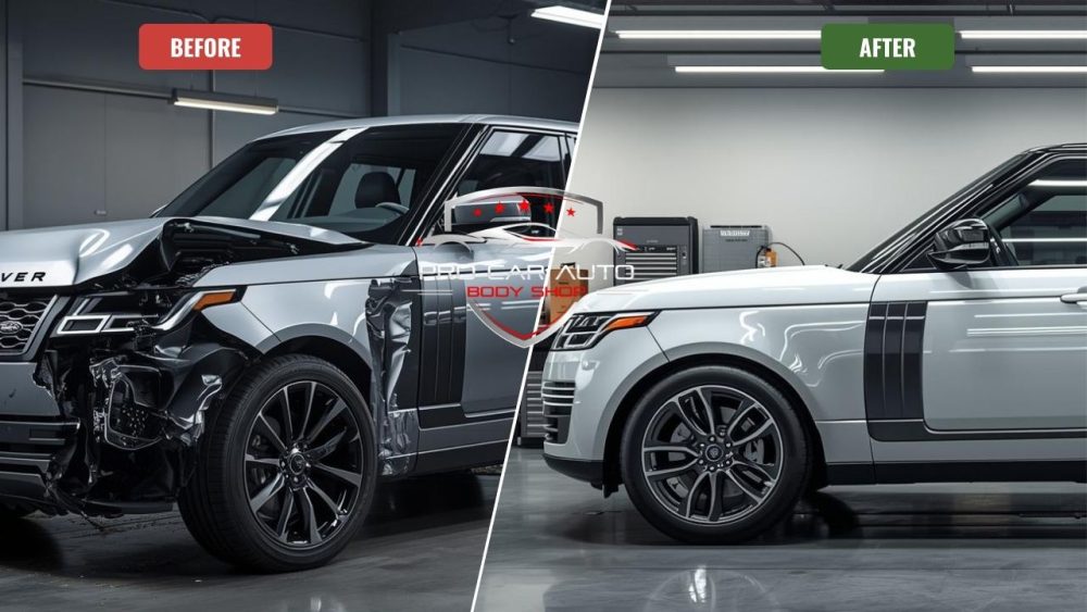 Range Rover Collision Repair in Coral Springs