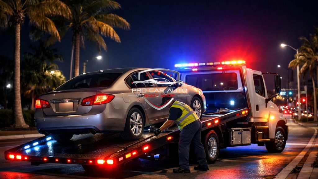 24 Hour Emergency Car Towing in Pompano Beach