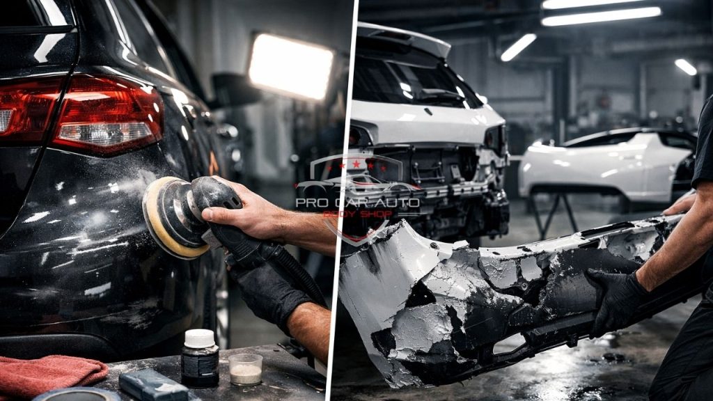 Bumper Repair vs Replacement