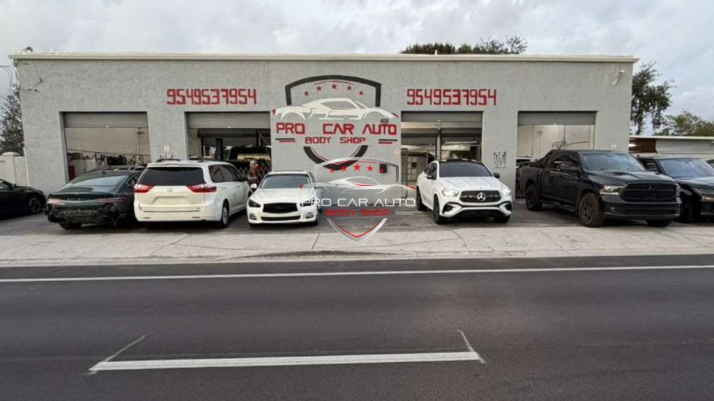 Collision Repair and Insurance Handling in Pompano Beach