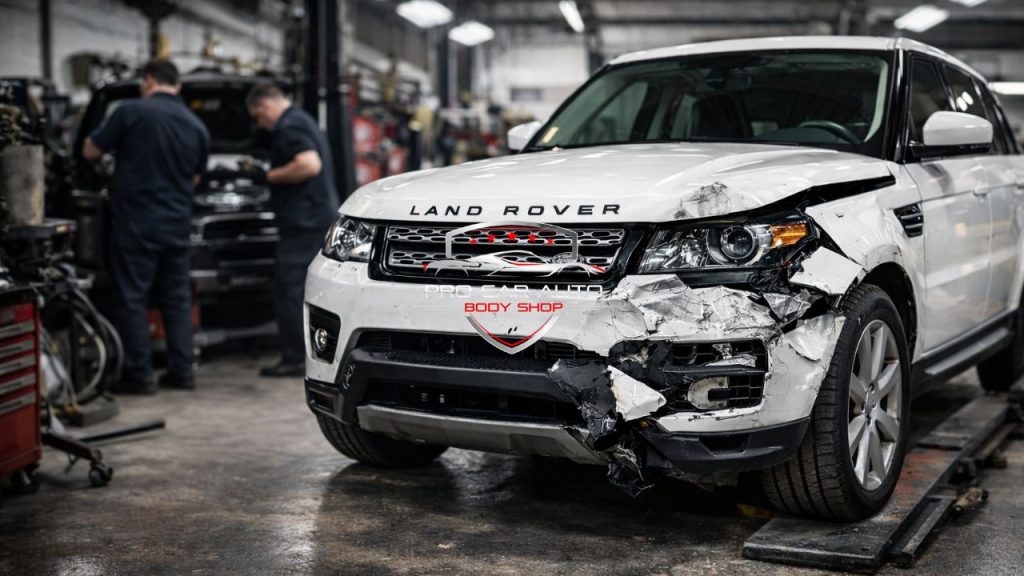Land Rover Collision Center in Pompano Beach