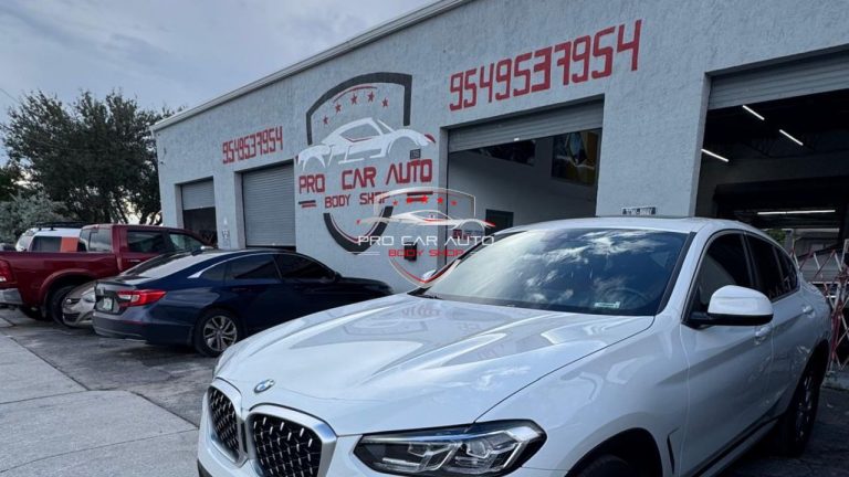 Luxury Car Insurance Claim Repair in Boca Raton