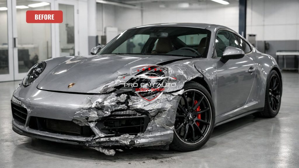 Porsche Auto Body Repair in Pompano Beach
