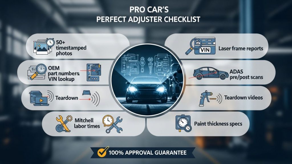 What Insurance Adjusters Look for in an Auto Body Estimate