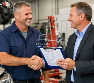 Auto body shop negotiating with insurance adjuster in Pompano Beach after collision repair estimate 