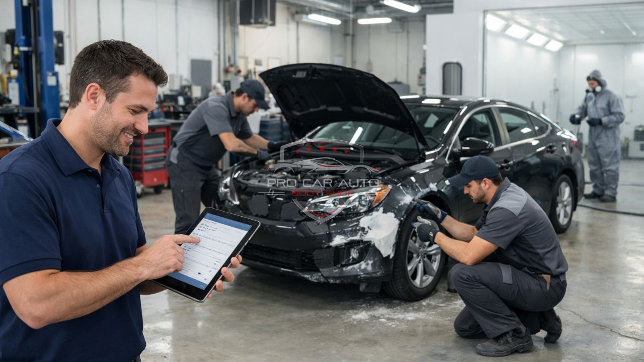 Complete Insurance Claim Handling Auto Body Shop