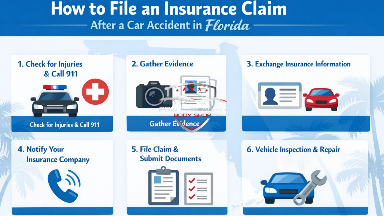 How to File an Insurance Claim After a Car Accident in Florida