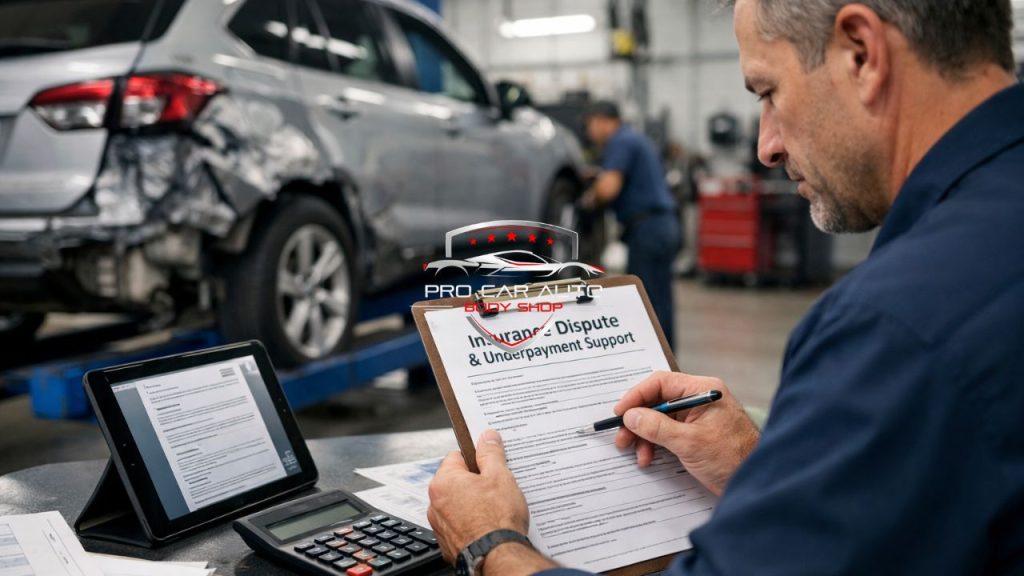 Insurance Dispute & Underpayment Support