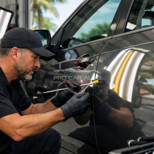 Reparacion de Abolladuras sin Pintura PDR en Pompano Beach 600x600