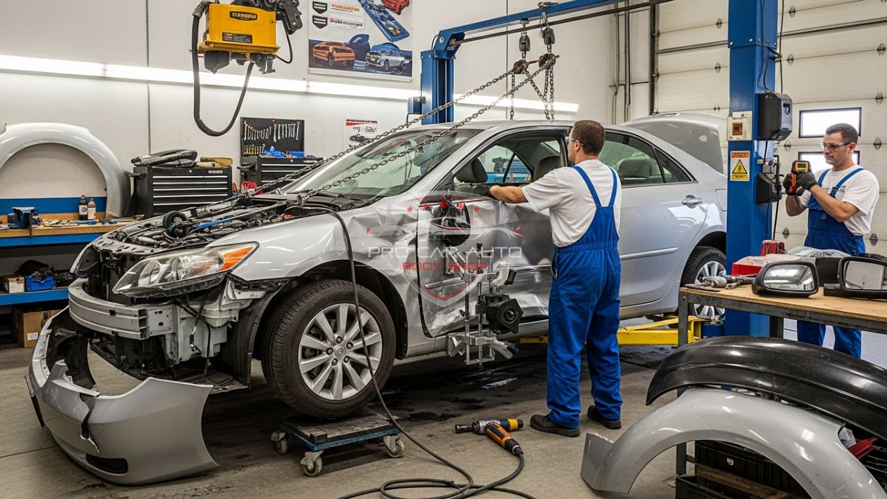 Side impact Collision Shop Pompano Beach