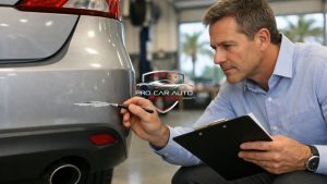 Will a Small Bumper Scratch Lower My Car's Trade-in Value at a Florida Dealership