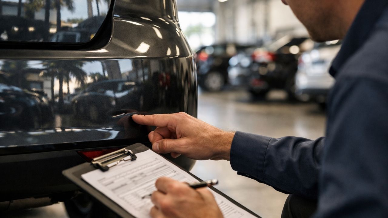 Will a Small Bumper Scratch Lower My Car's Trade in Value at a Florida Dealership