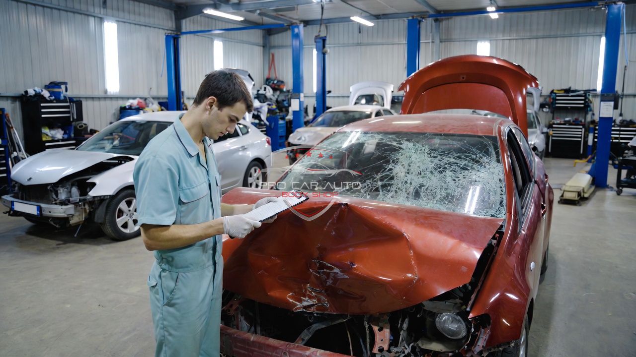 car accident repair paid by insurance