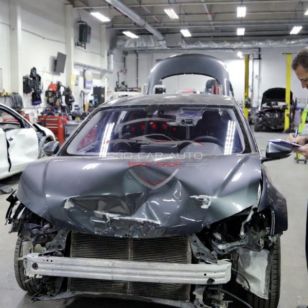 Claim file management auto body shop