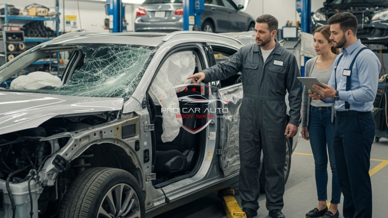 insurance claim guidance for collision repair