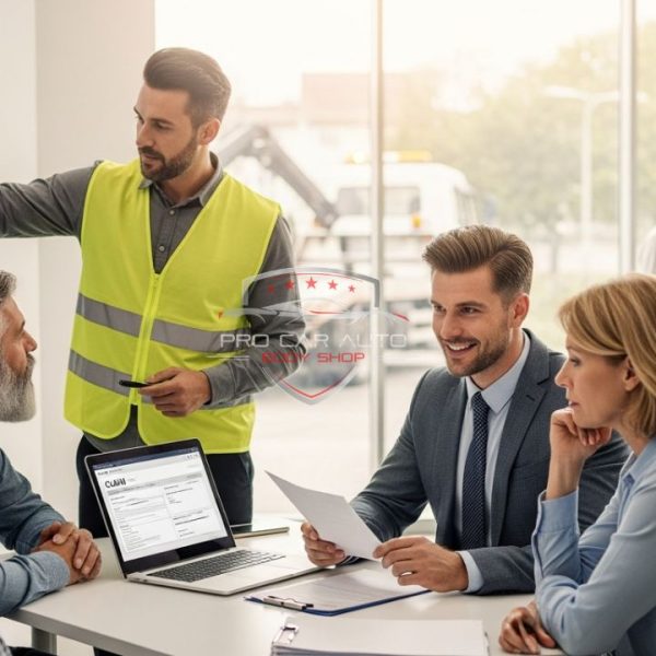 Insurance claim guidance for collision repair