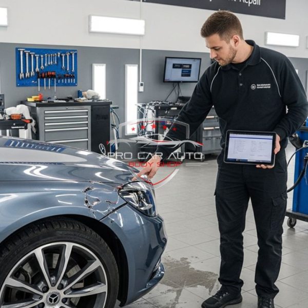 Professional accident claim repair facility