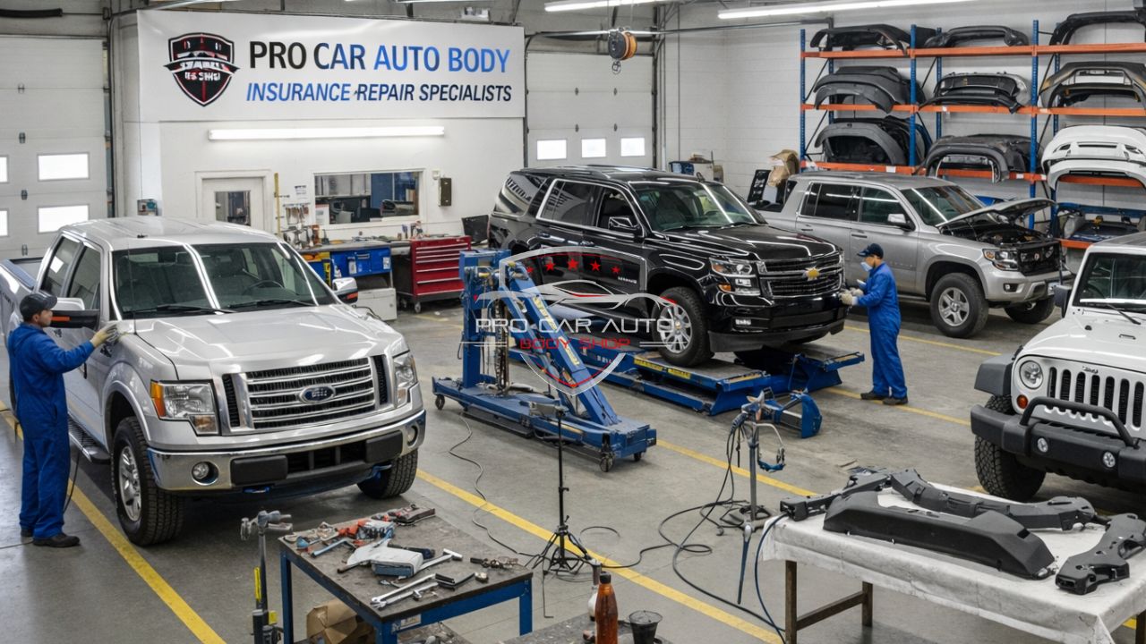 trusted insurance claim repair shop near me