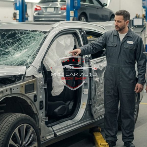 Which repair shop works with insurance companies