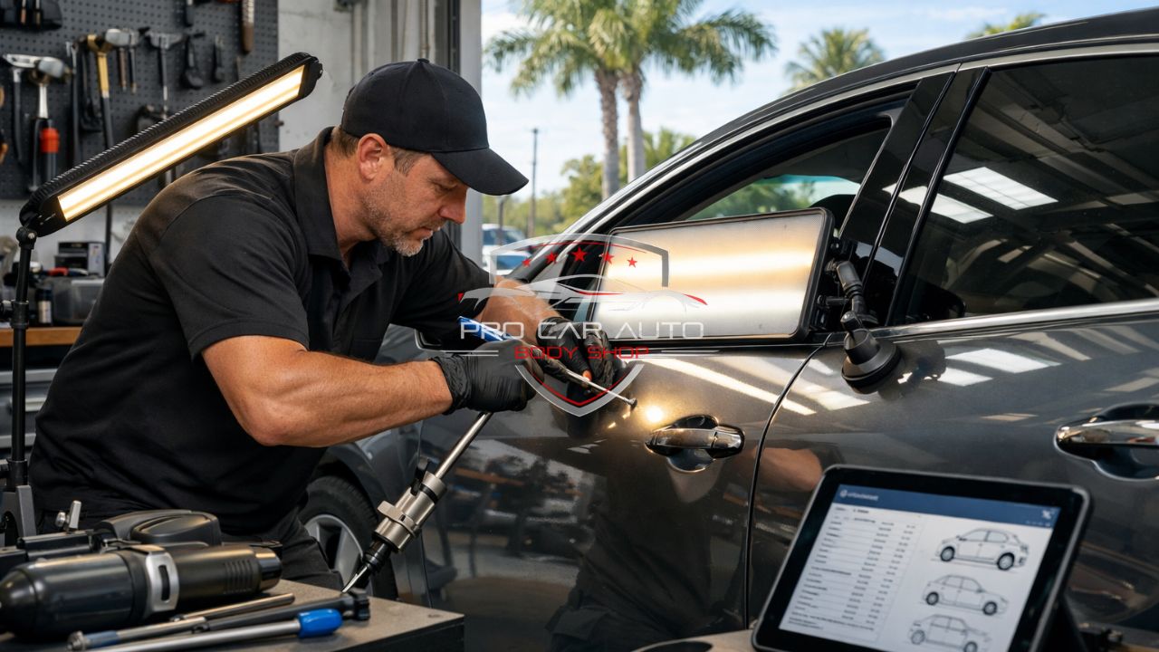 Paintless Dent Repair Insurance Claim in Jacksonville,