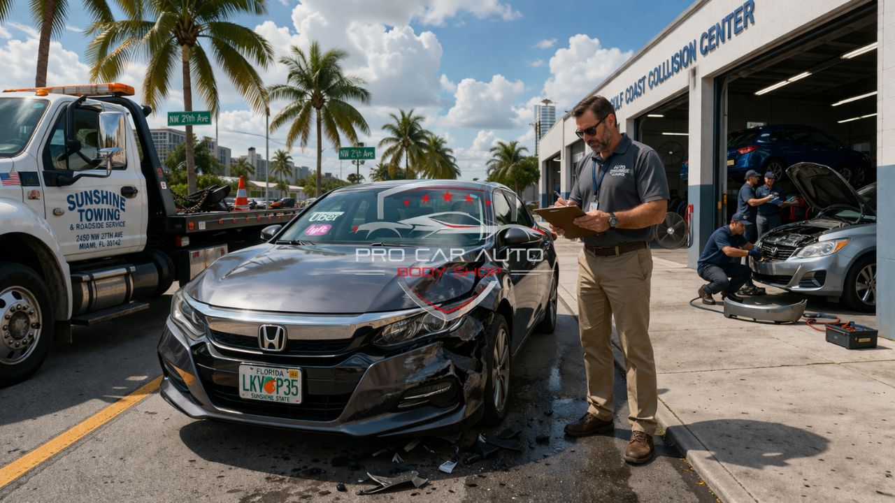 Rideshare Accident Repair Insurance Florida